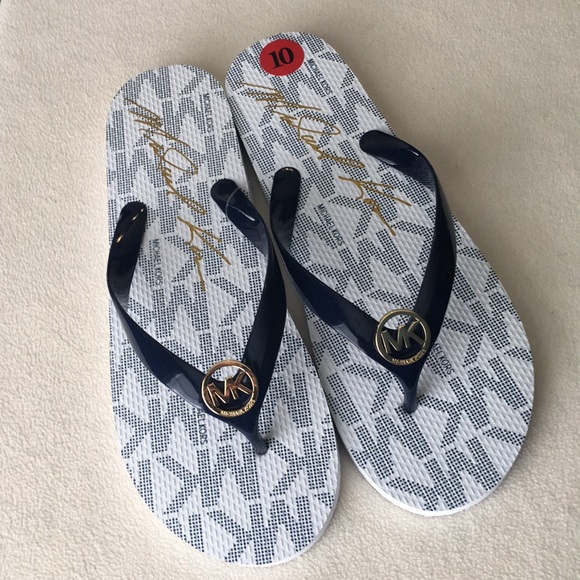 Michael Kors Shoes - NWT Michael Kors flip flops size 10
